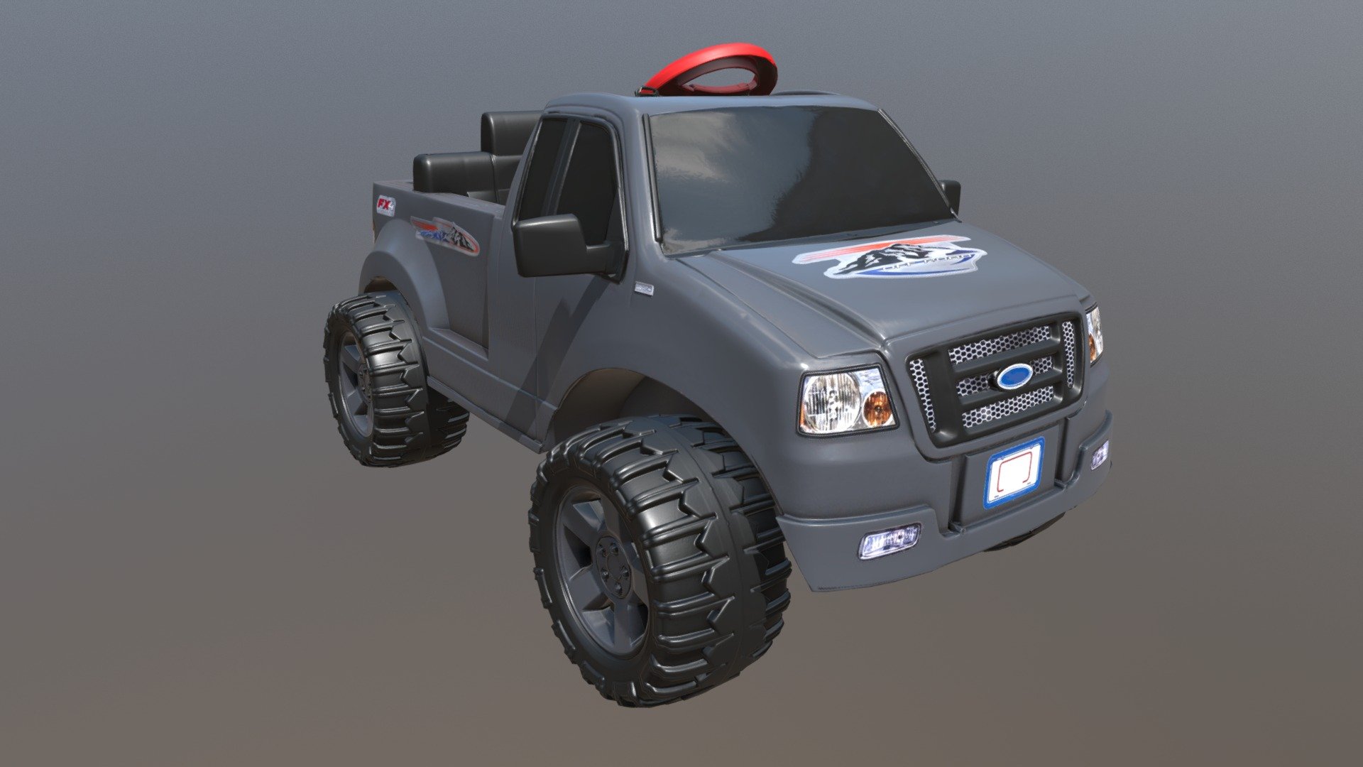 Toy Truck 3d model