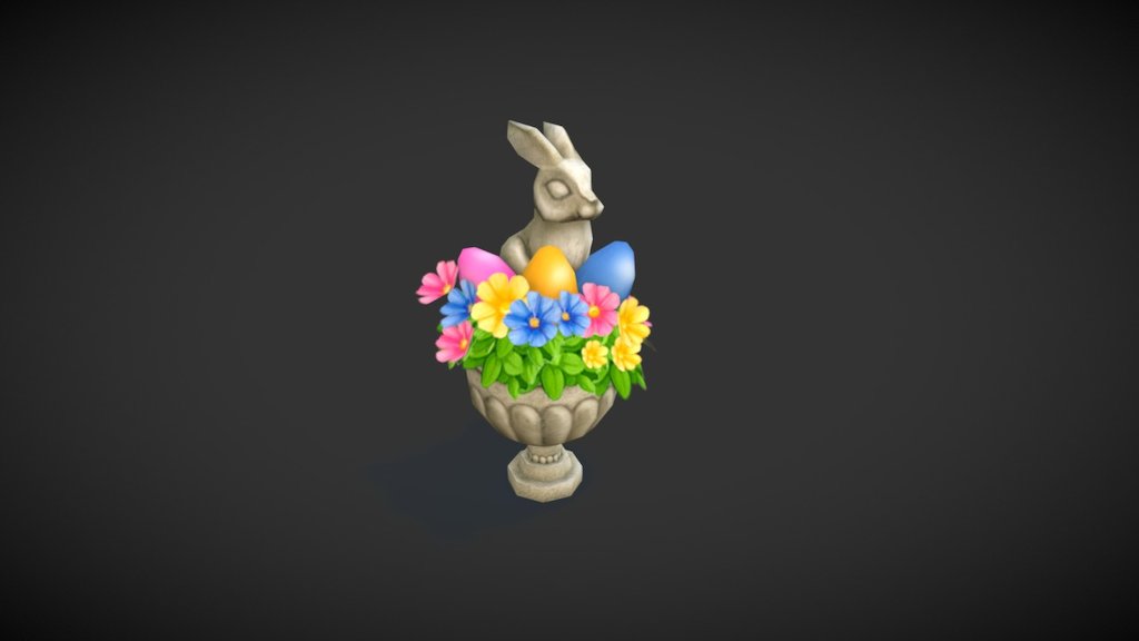 Easter Bunny 3d model