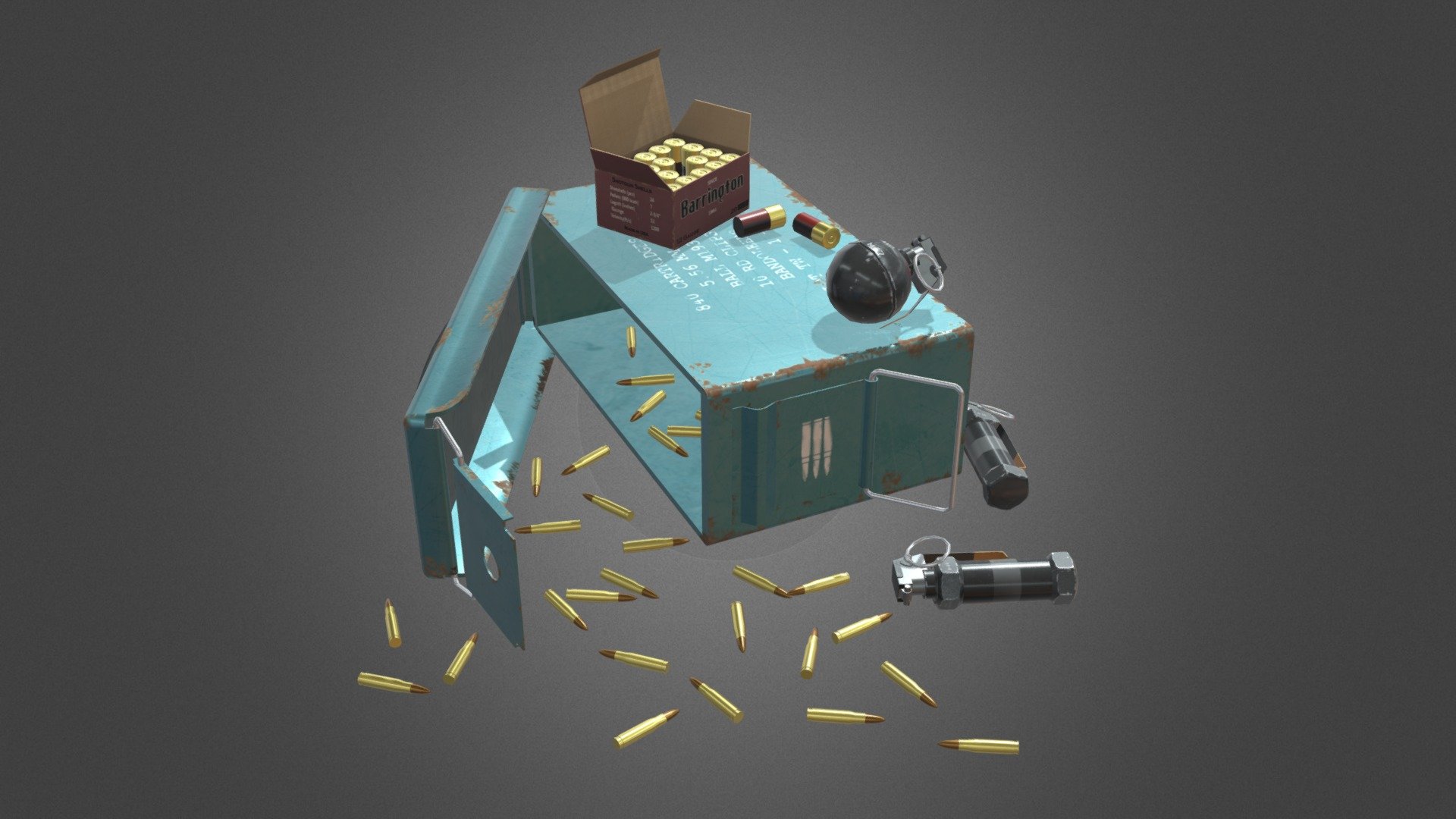 Ammo Crate 3d model