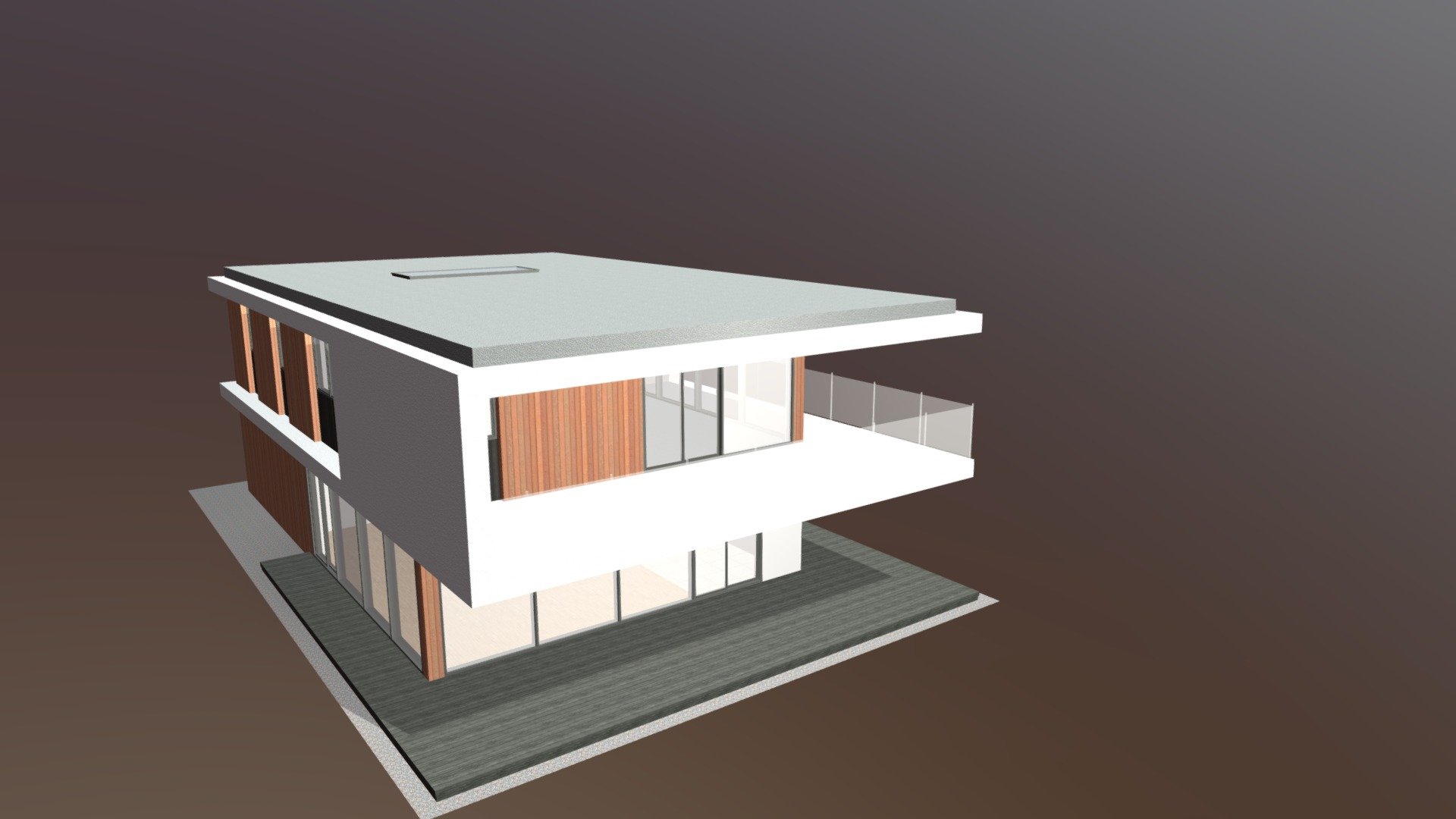 Modern House 3d model