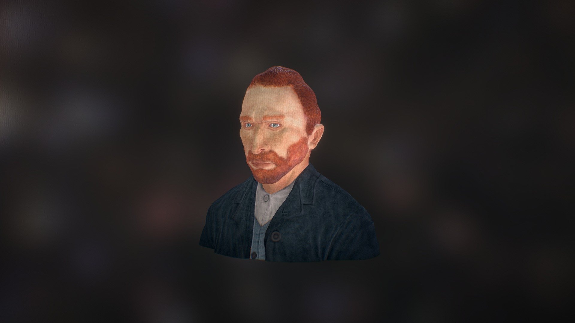 Vincent Van Gogh 3d model