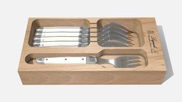 Laguiole cake fork set