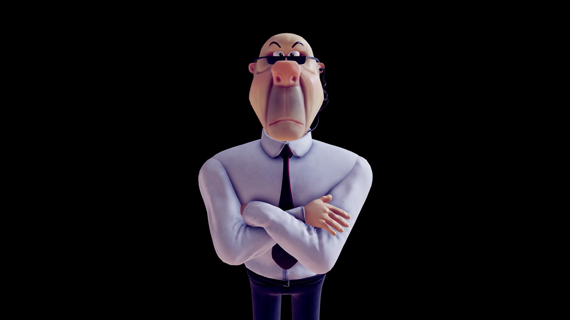 Bodyguard 3d model