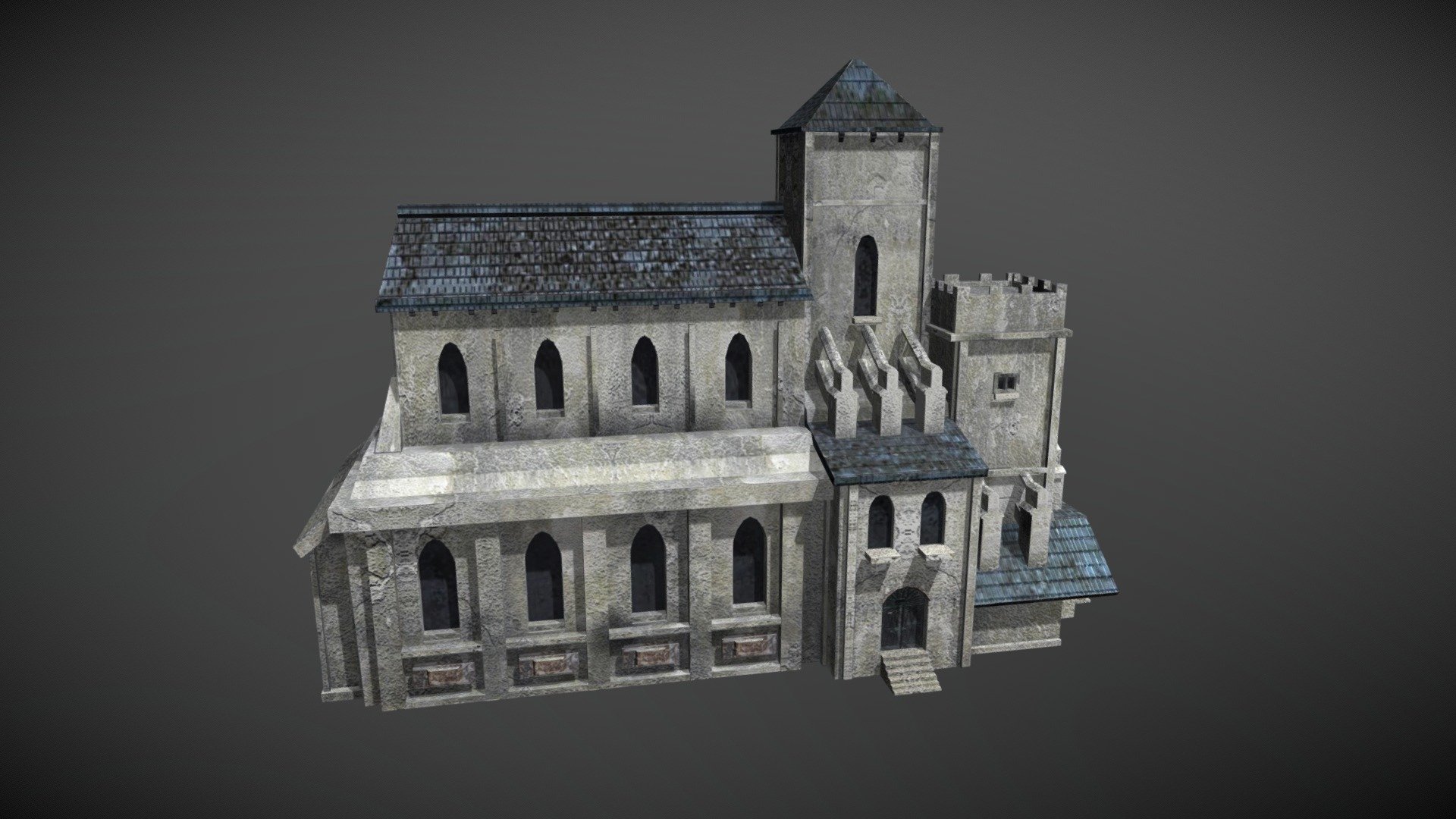 Church 3d model