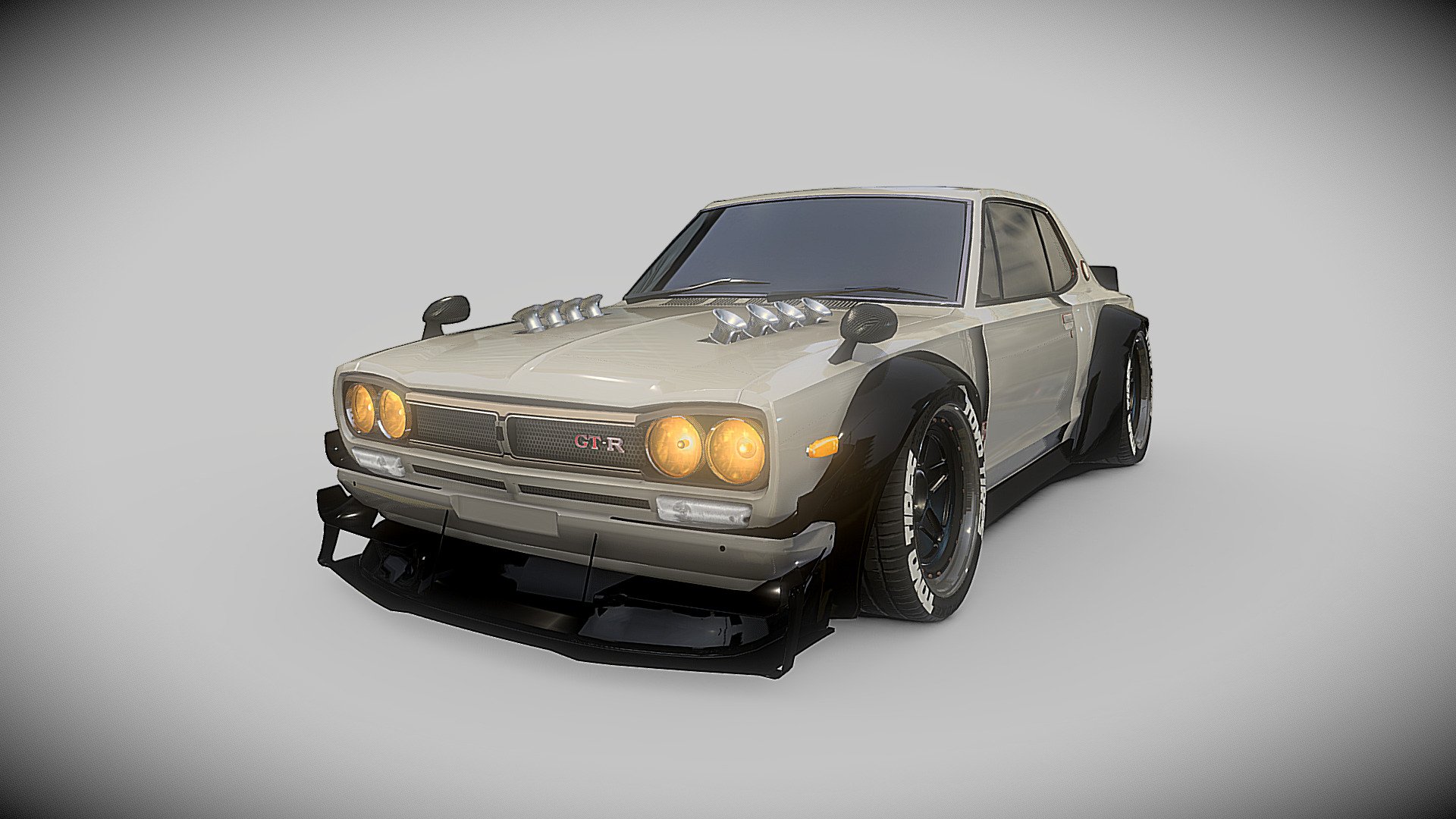 HakoSuka Widebody V2 3d model