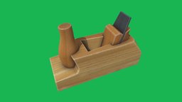 Wood Plane Cartoon