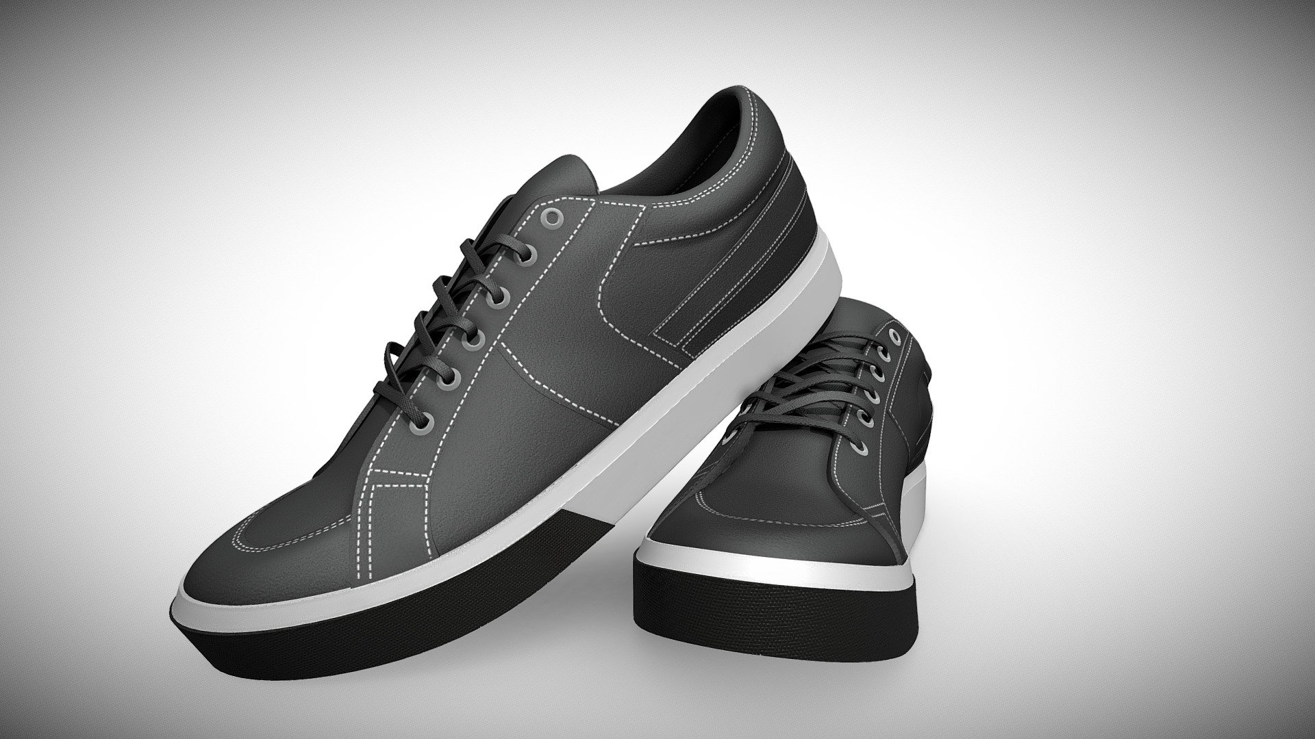 Sneakers Shoes 3d model