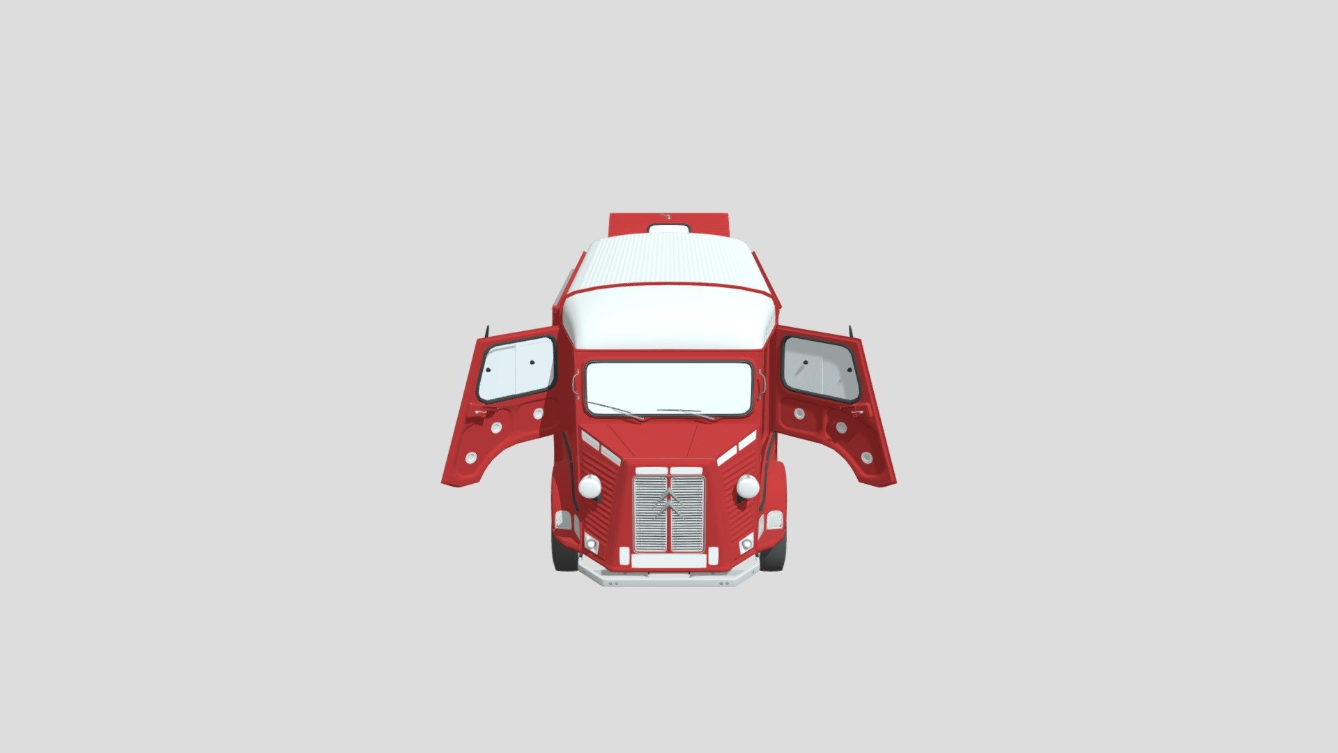 Vehicle Open 3d model