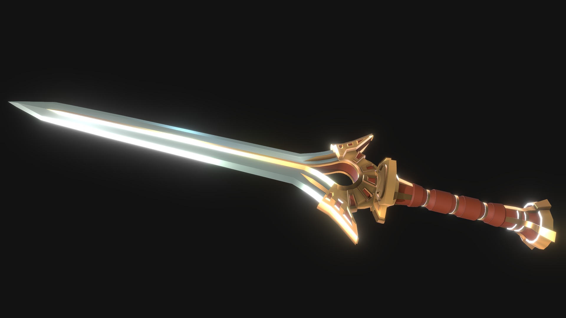 Royal Falchion 3d model