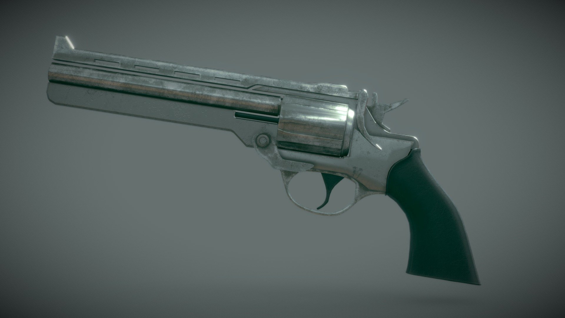 Dirty Revolver 3d model