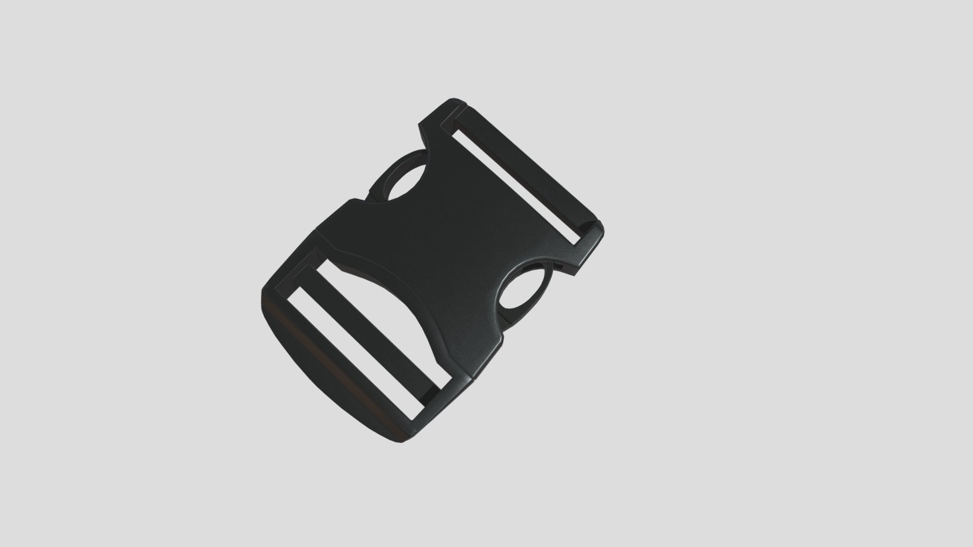 Plastic buckle 3d model