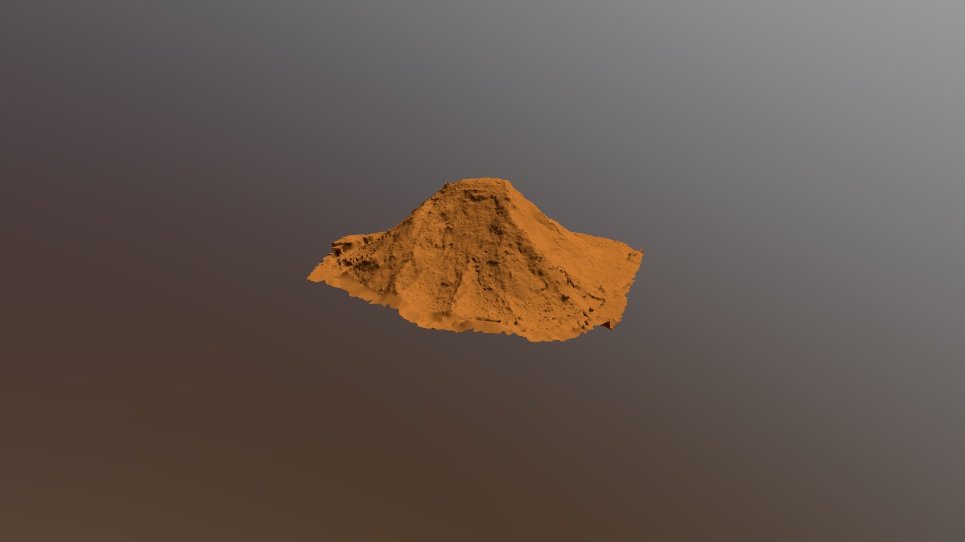 Sand hill 3d model