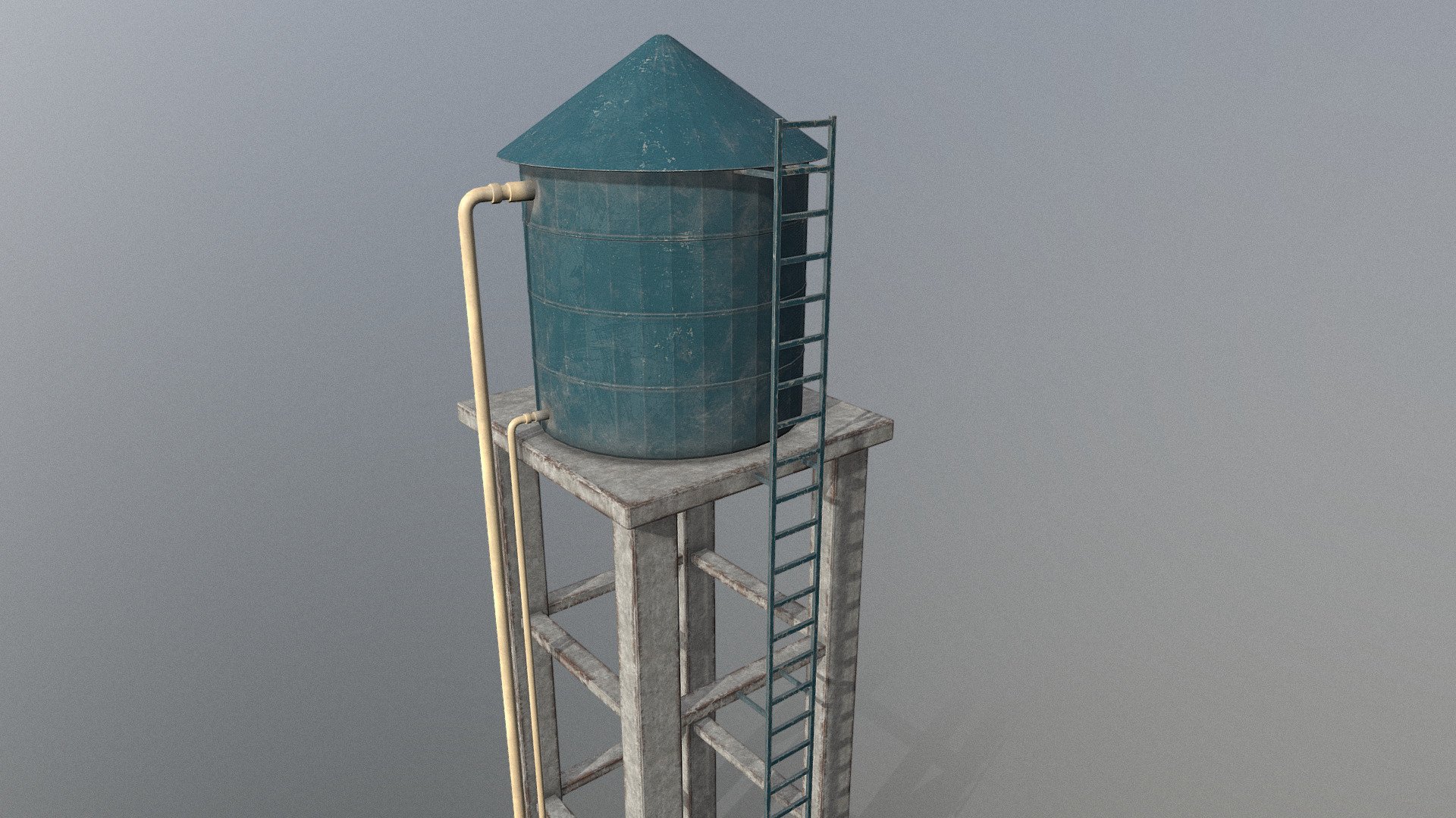 Water Tank 3d model