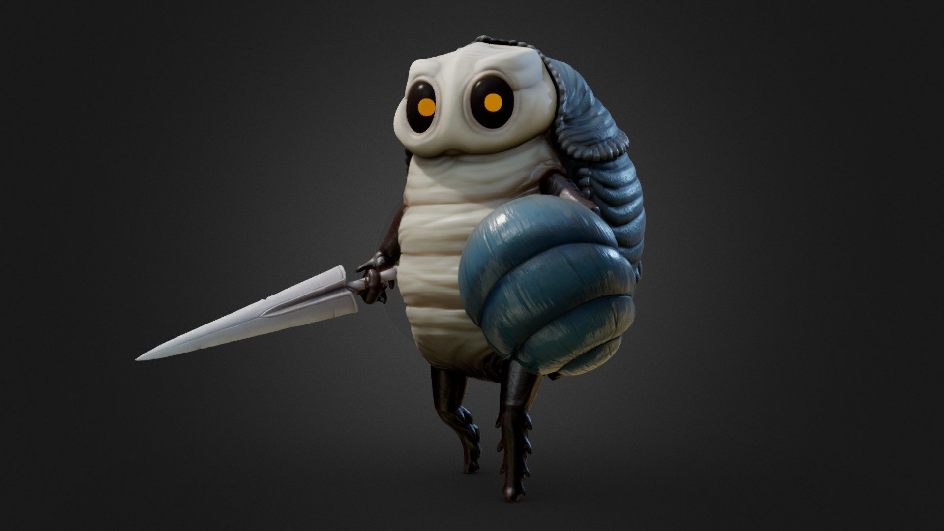 Husk Warrior 3d model