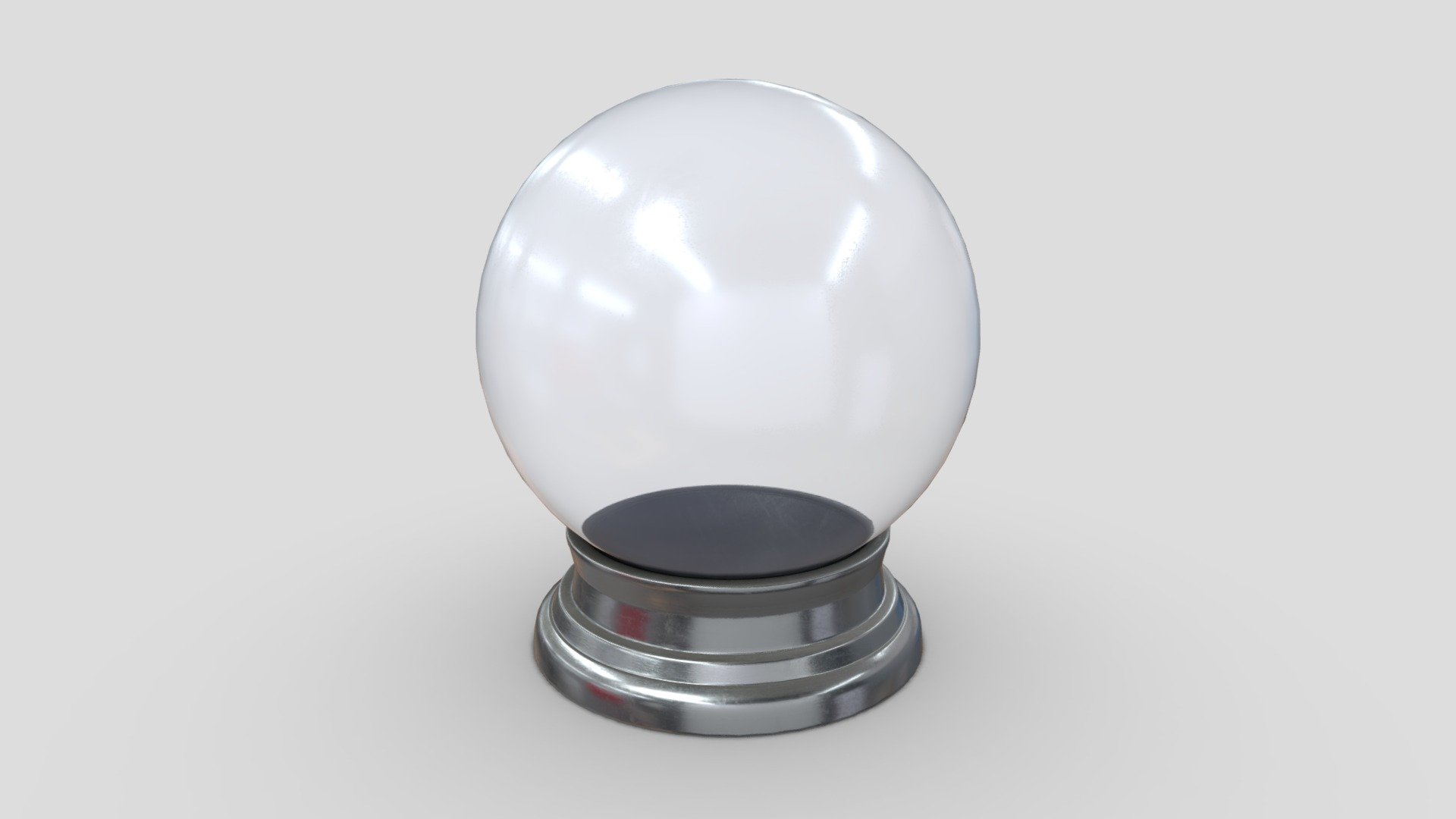 Glass Ball 3 3d model