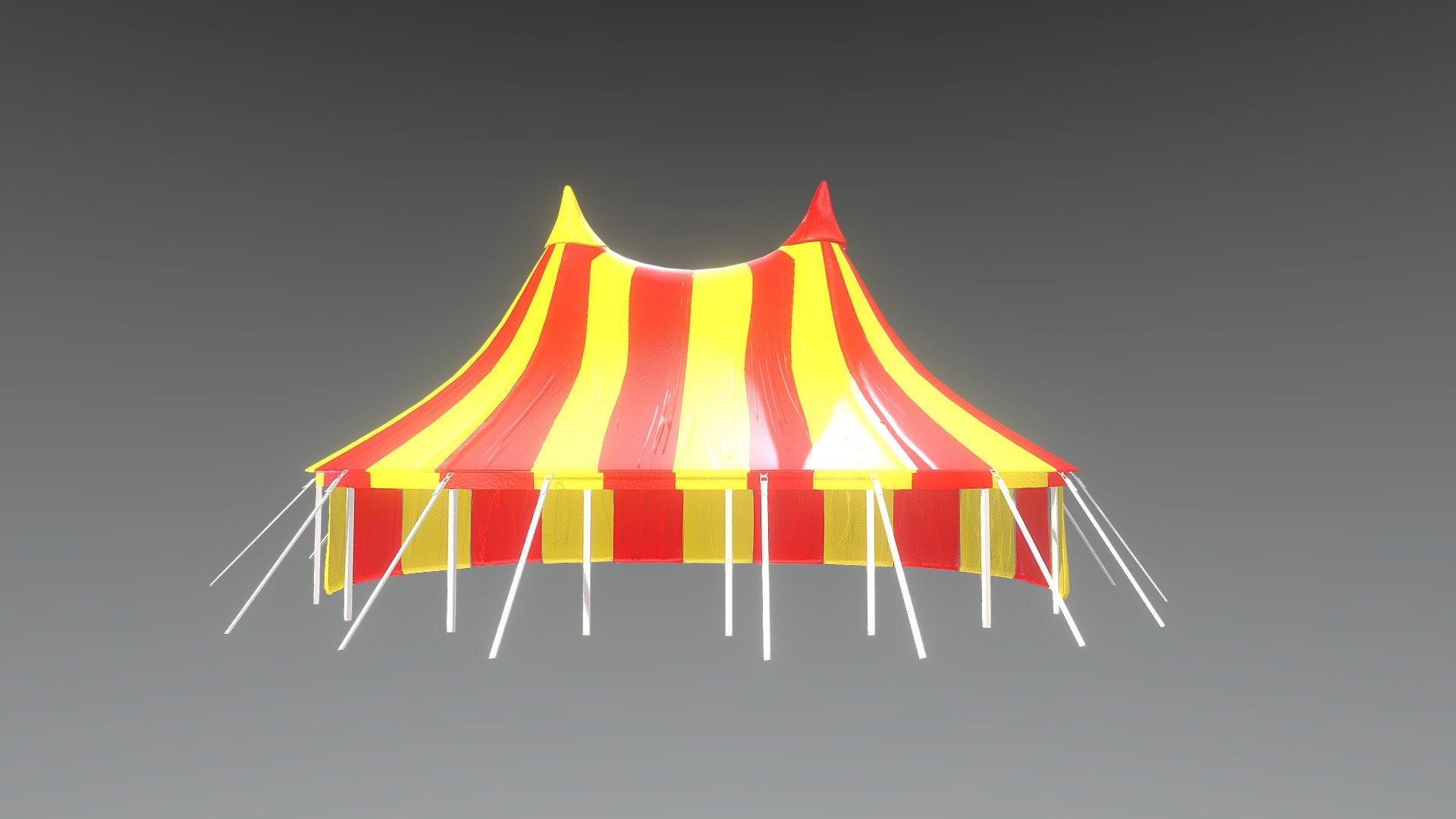 Circus Tent 3d model