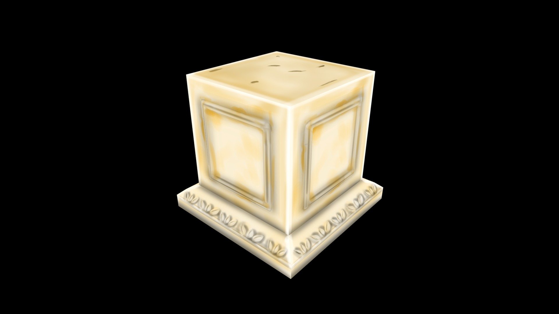 Column Pedestal 3d model