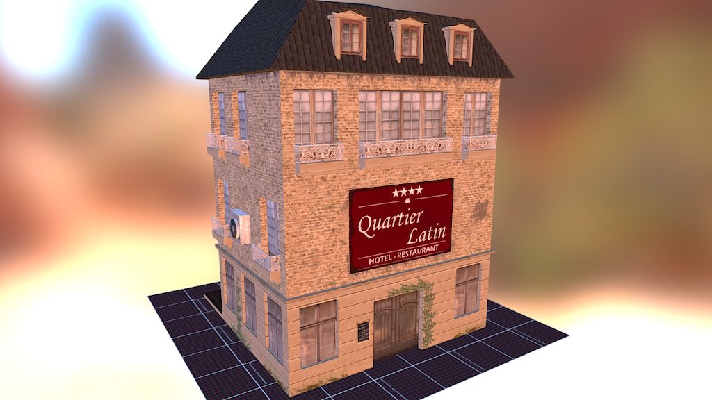 French House 2 3d model