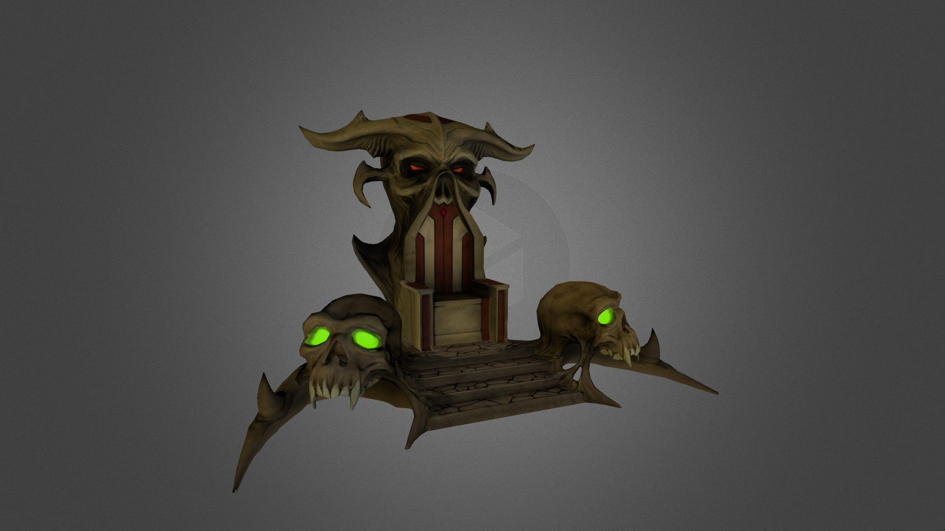 Throne 3d model