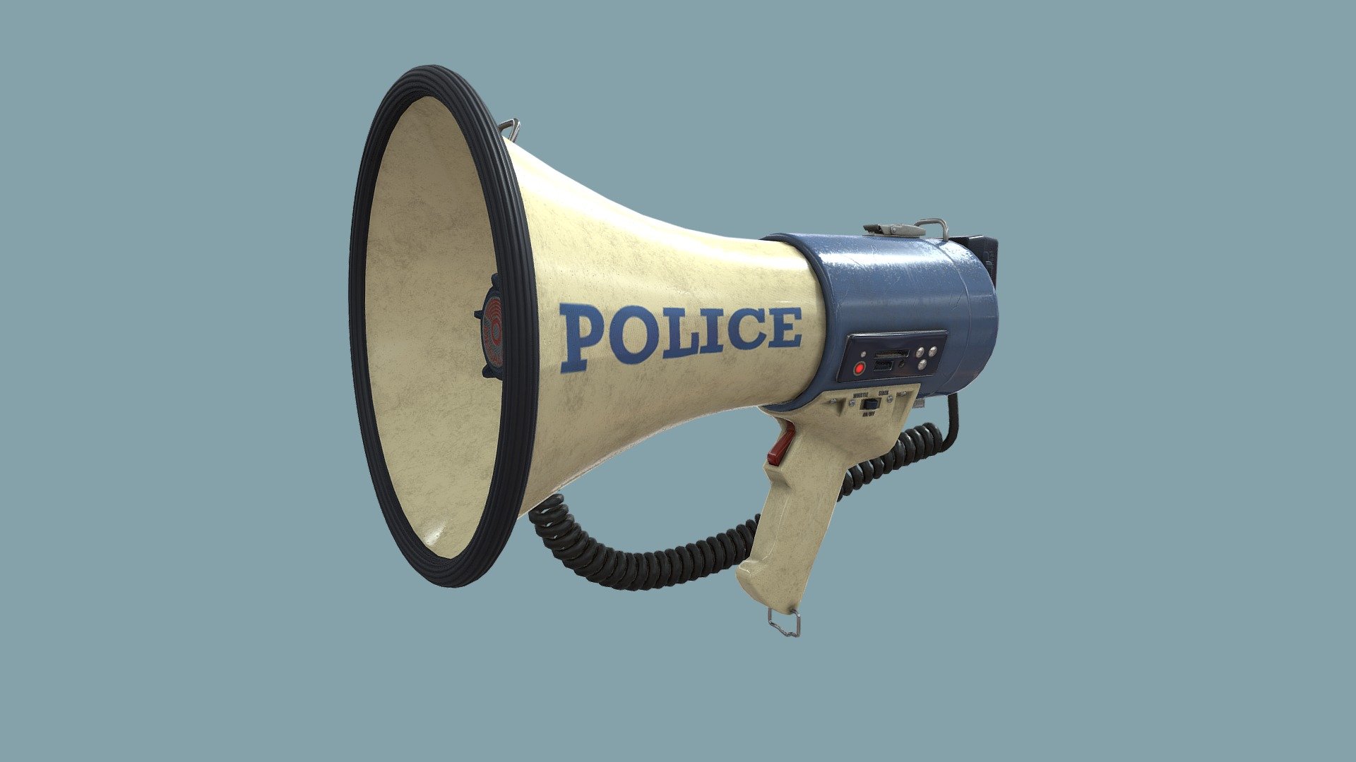 Megaphone 3d model