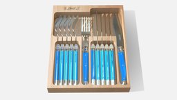 Laguiole Knife Fork Set