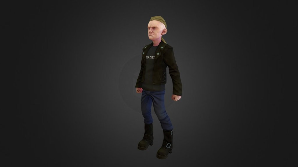 Road rider 3d model