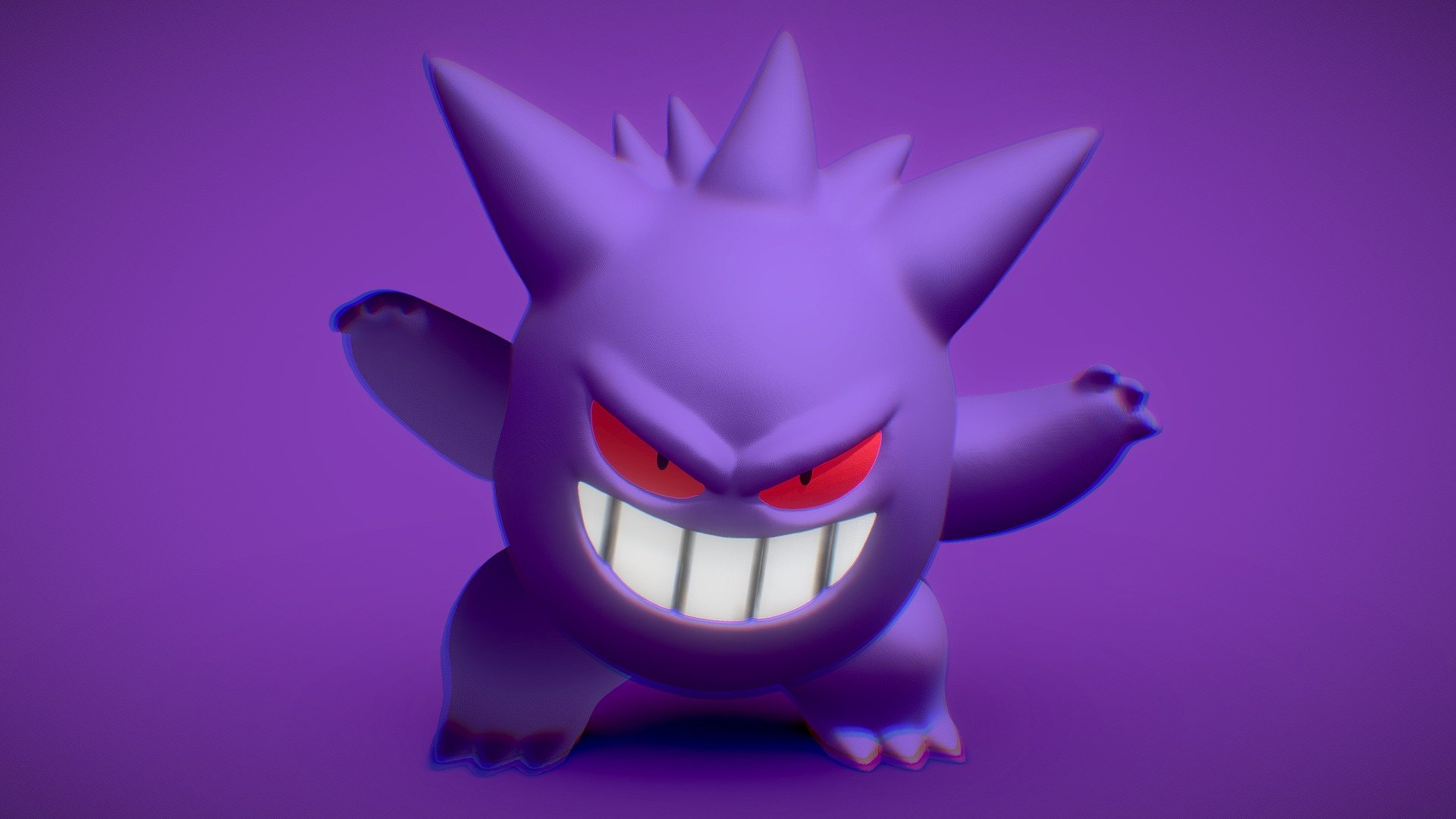 Gengar 3d model