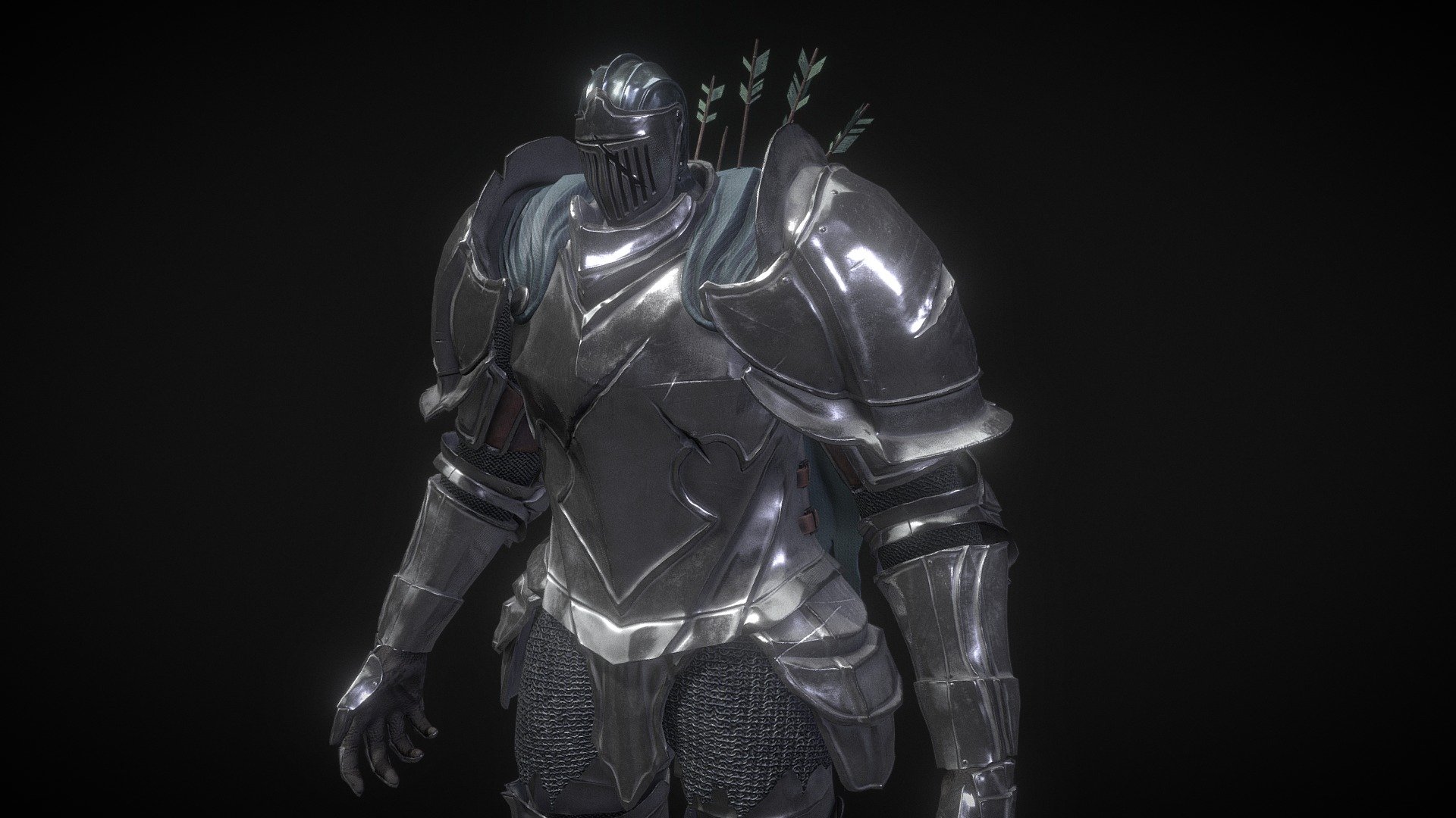 Fallen Knight 3d model