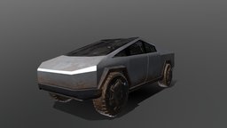 Tesla CyberTruck (LOWPOLY)