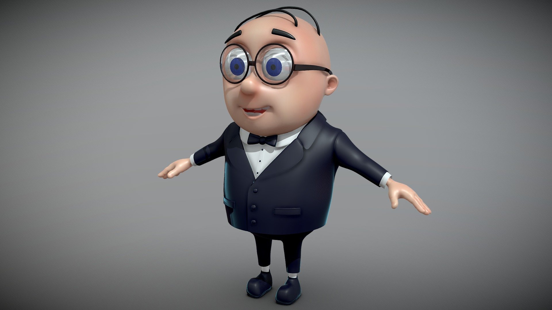 Insurance Market Alfred 3d model