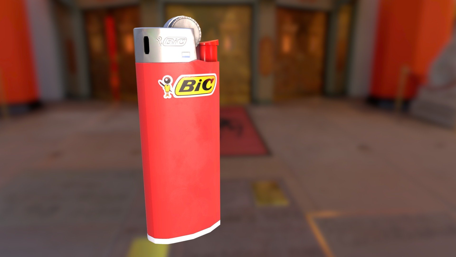 Lighter 3d model