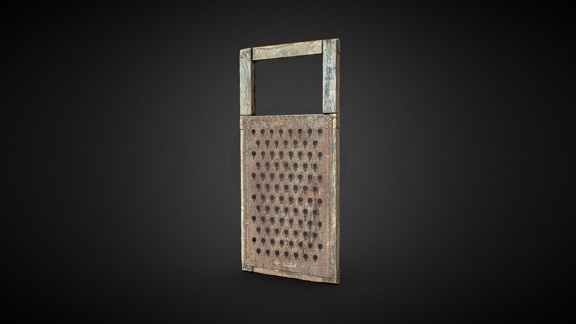 Grater Old 3D Scan 3d model