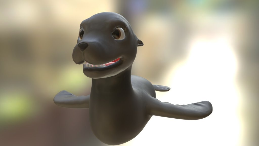 Sealion!!!! 3d model