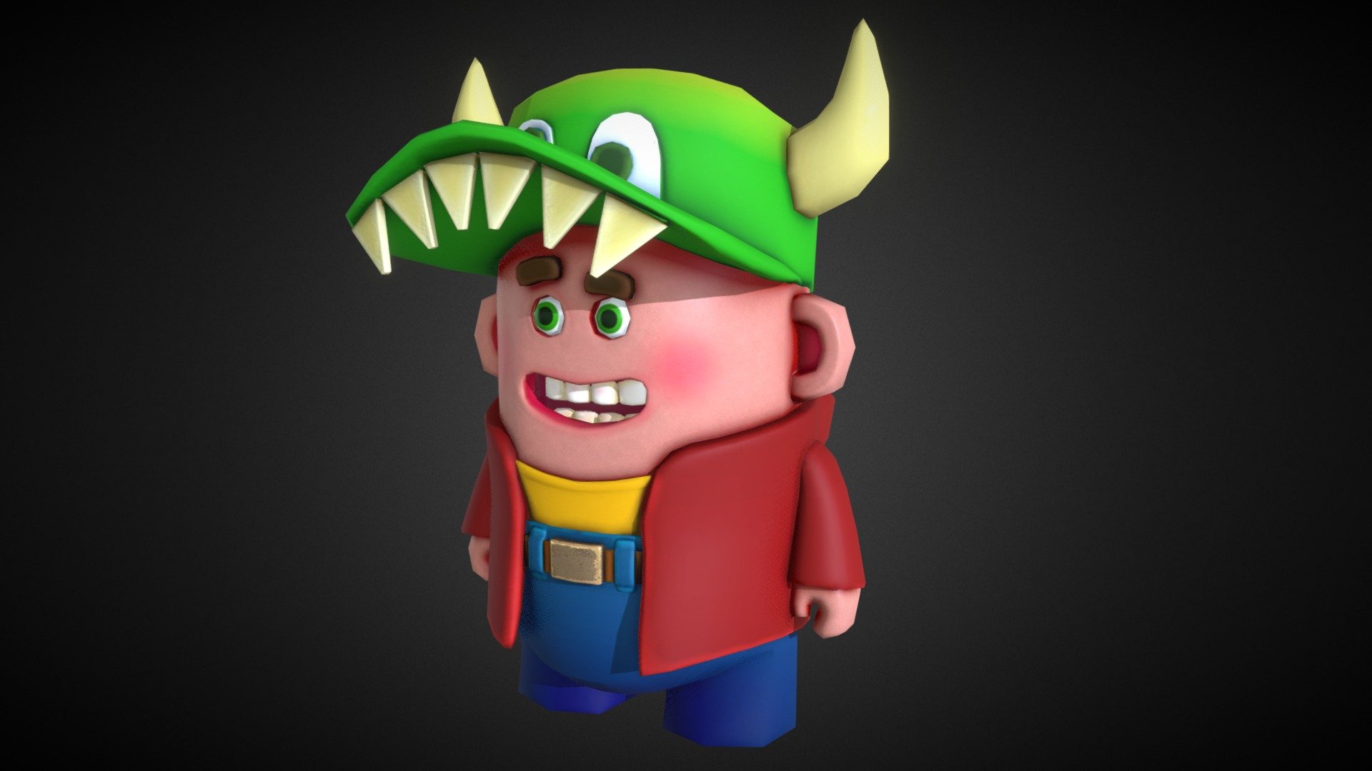 Lil Monsta 3d model