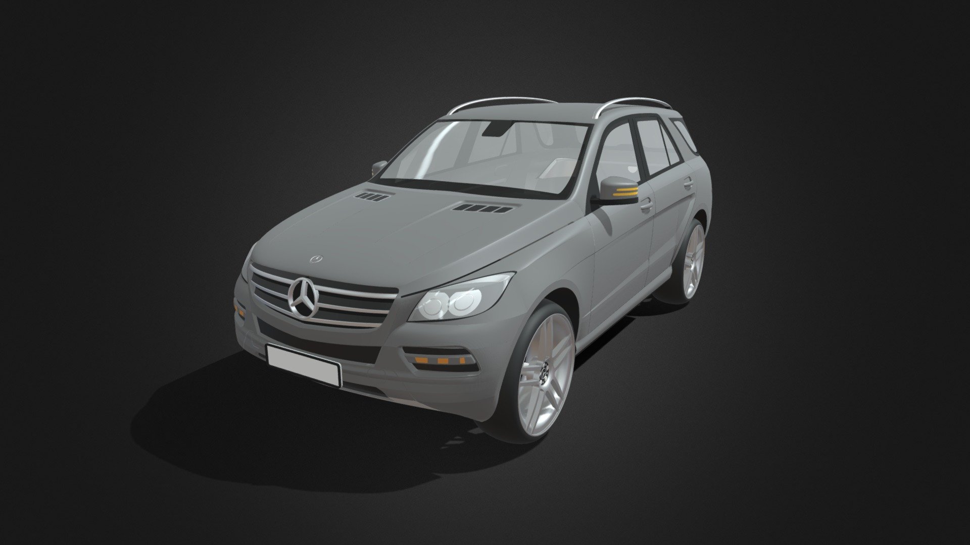 Mercedes-benz-ml-63-amg-2012 3d model