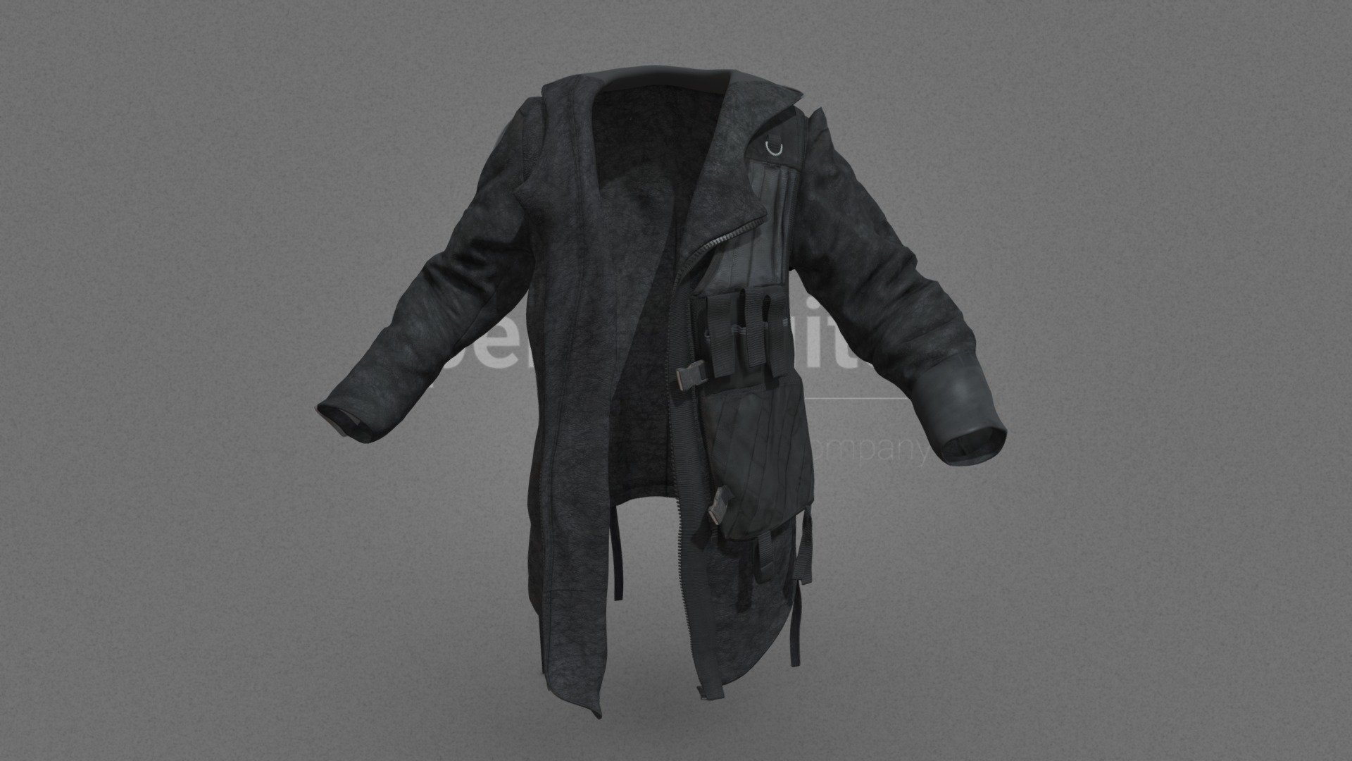 Wasteland Garments Series 3d model