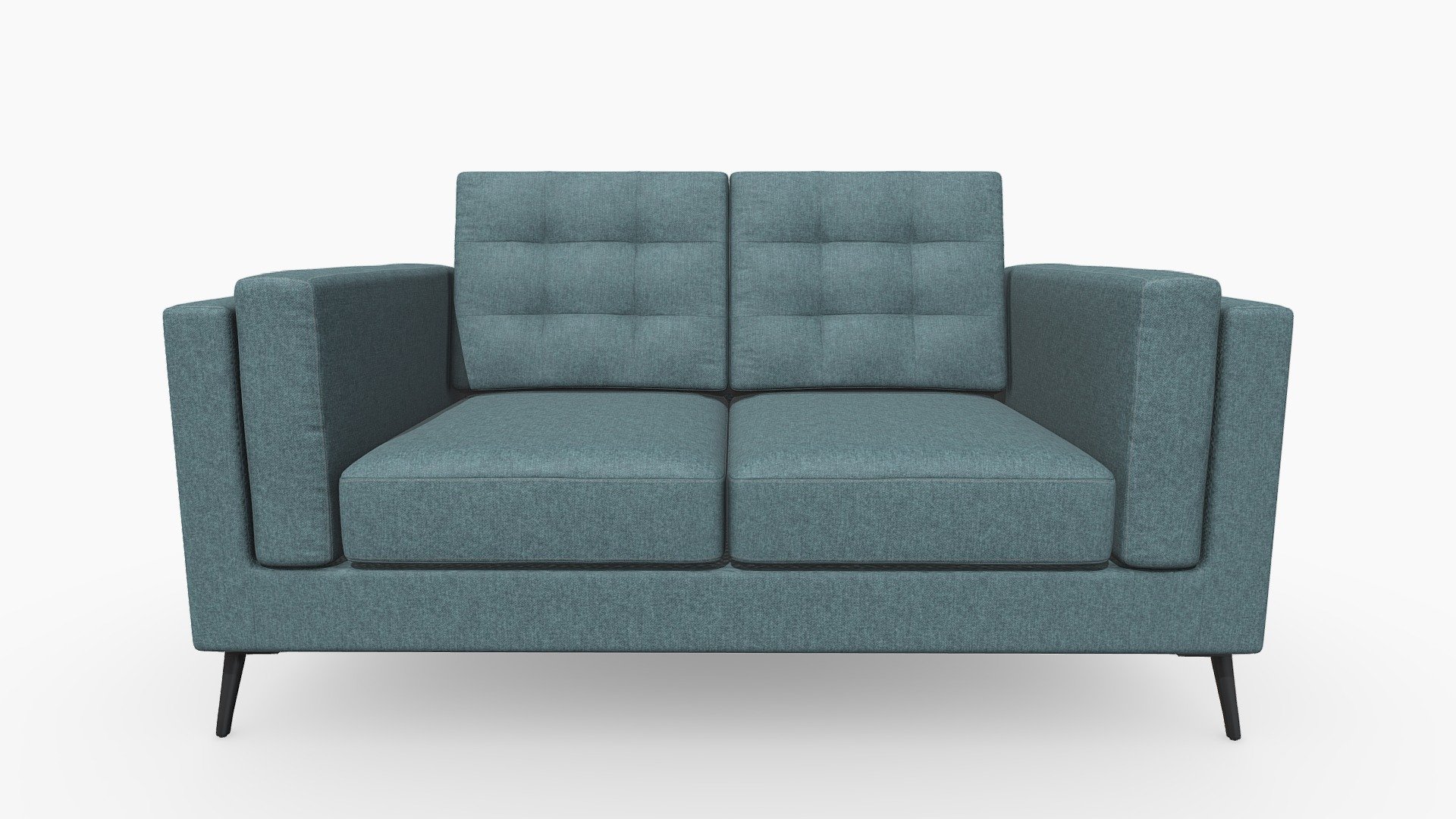 9992498_SOFA BOLTON 2 PUESTOS TELA MEMPHIS VERDE 3d model