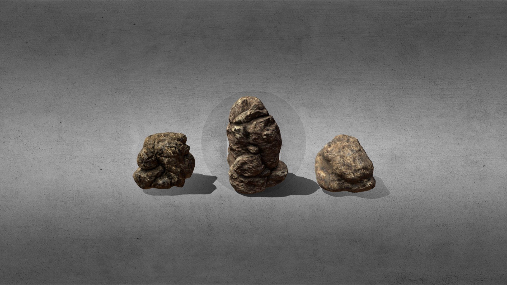 Desert Rocks 3d model