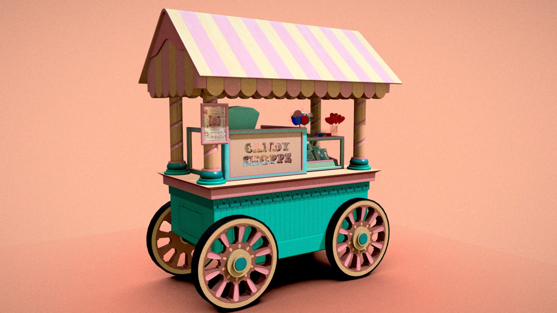 Candy Shoppe 3d model