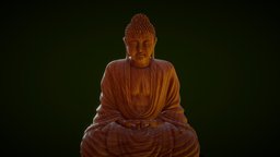 Wooden Buddha