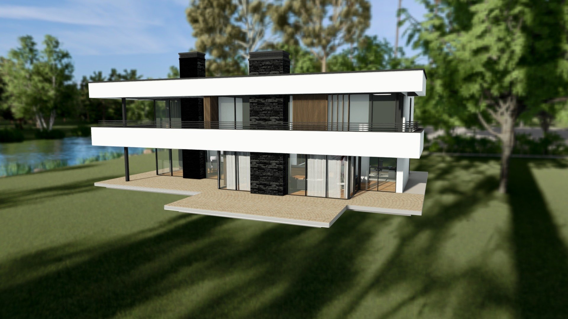 Villa Lisse 3d model