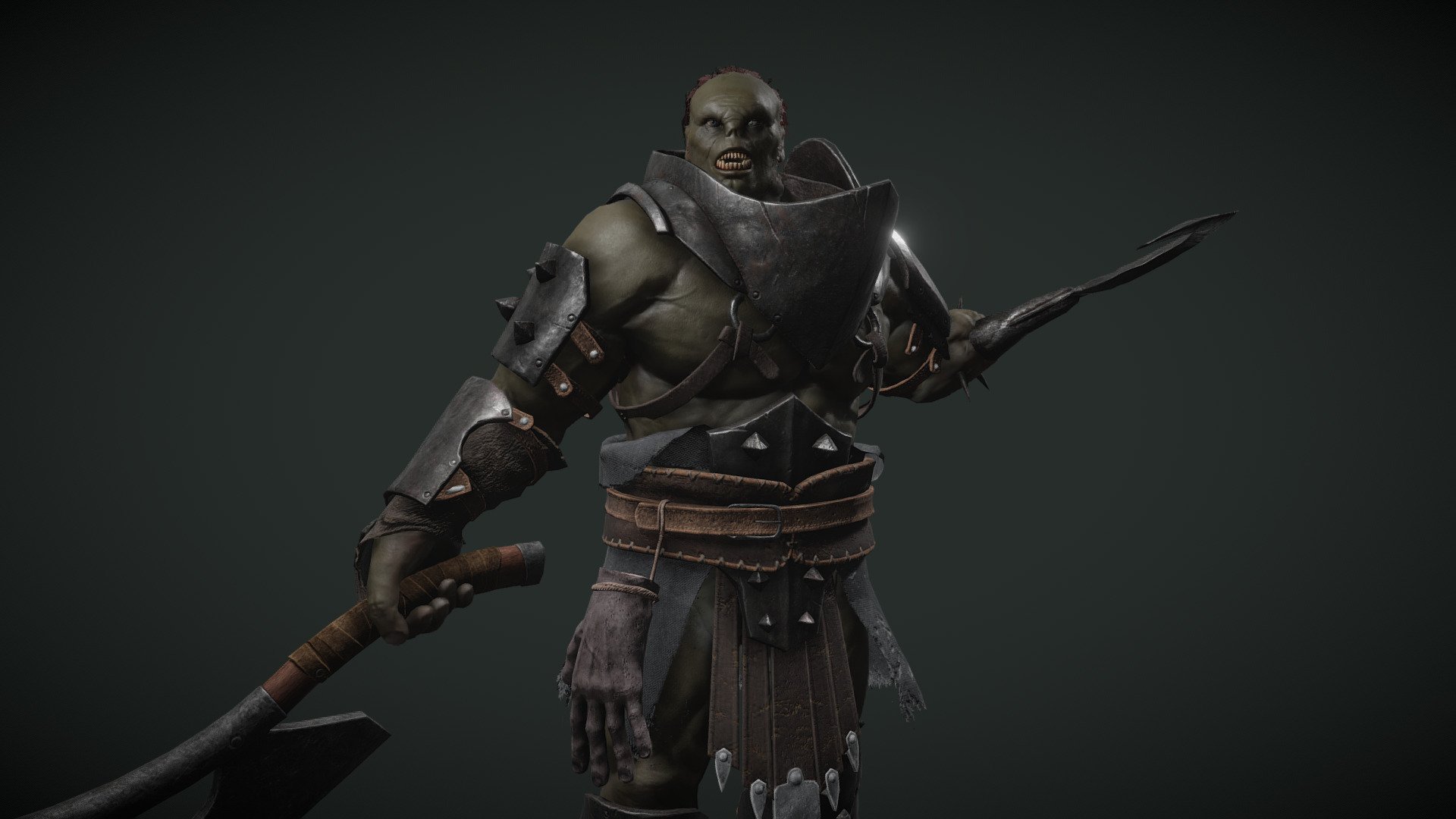 Brute Champion 3d model