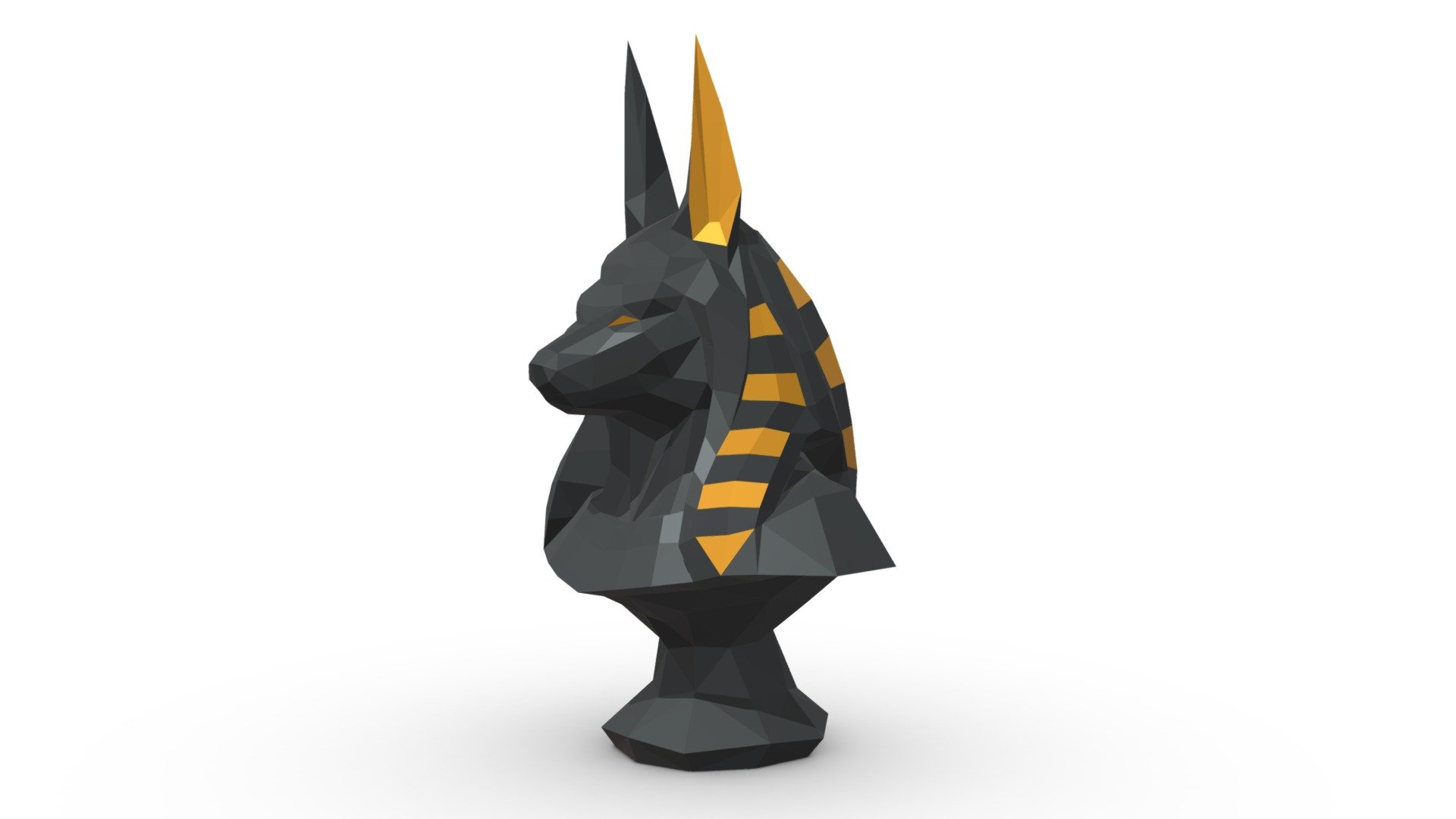 anubis 3d model