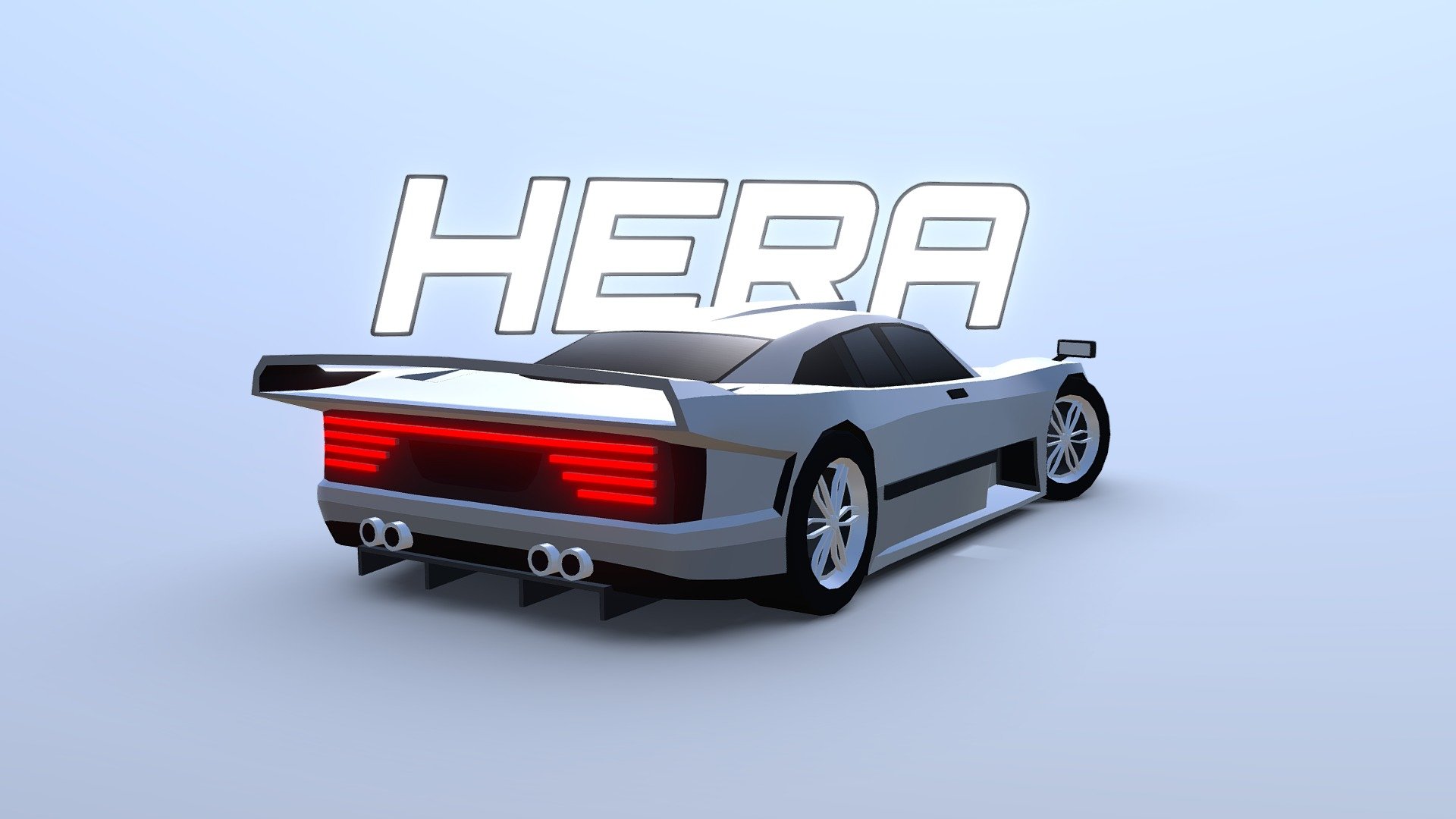 ARCADE: "Hera" Racing Car 3d model