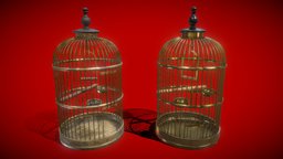 Vintage Bird cage [High Detail]