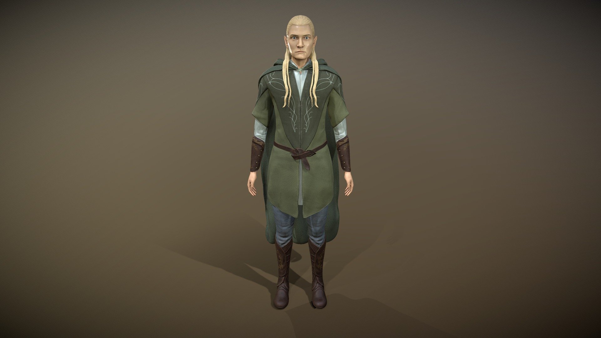 legolas 3d model