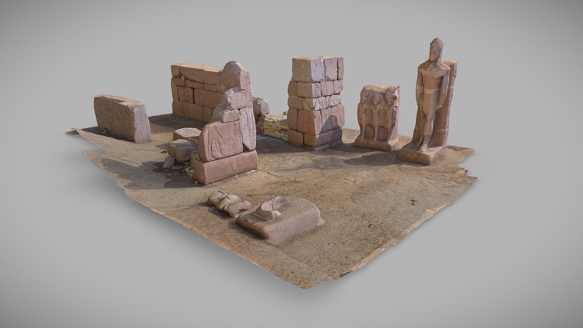 Egypt, San el-Hagar, Ancient Tanis 3d model