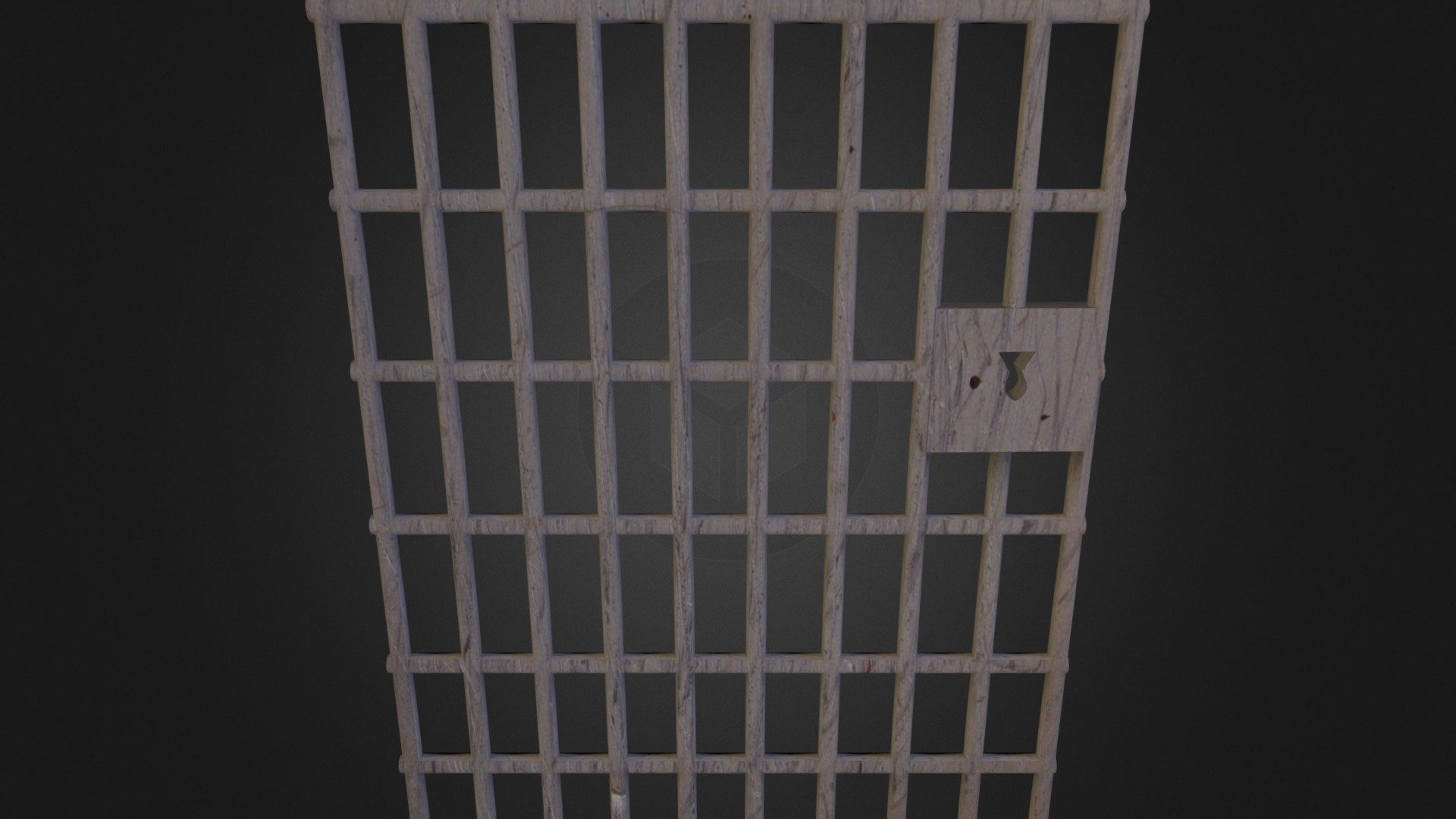 Cell door 3d model