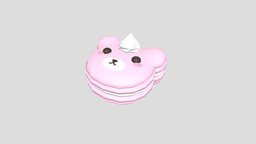 Kawaii Bear Macaron