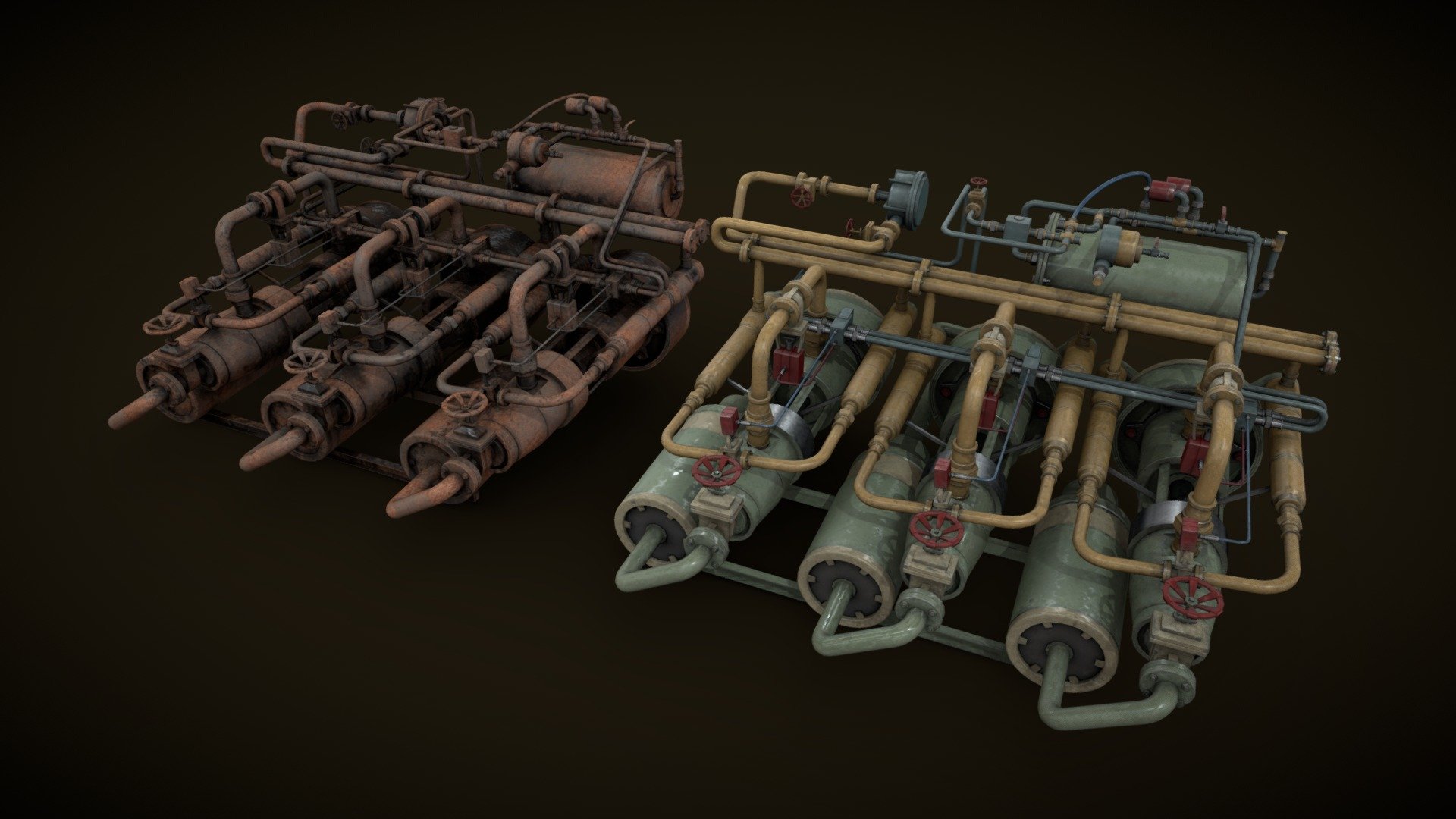 Machinery device 3d model